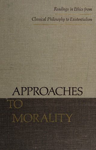 Approaches to morality