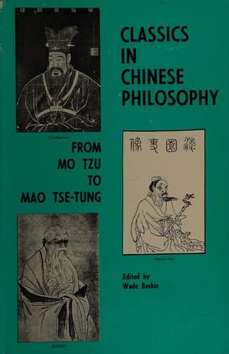Classics in Chinese philosophy