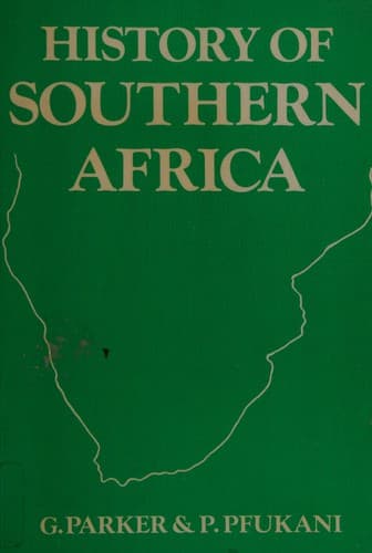 History of Southern Africa