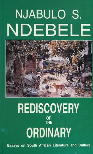 Rediscovery of the ordinary