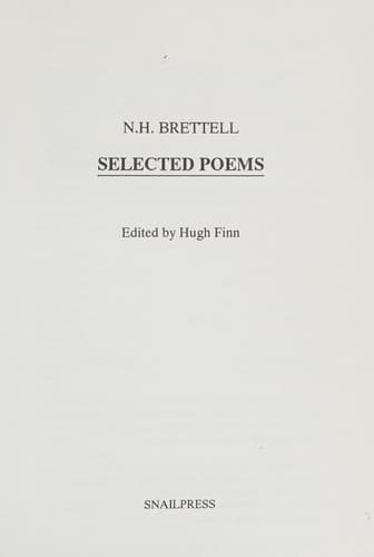 Selected poems