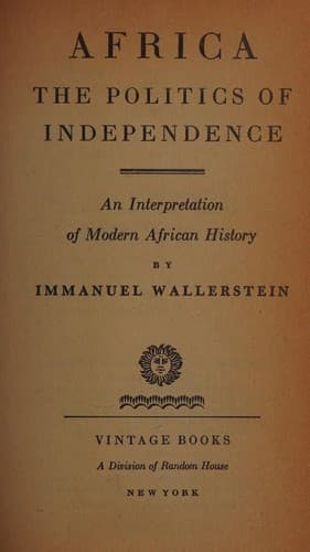Africa, the politics of independence