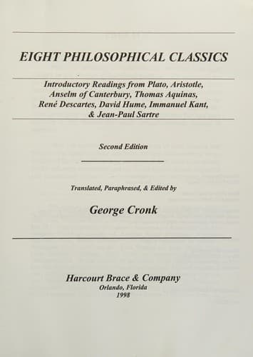 Eight Philosophical Classics