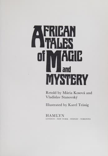 African tales of magic and mystery