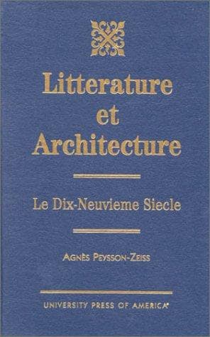 Littérature et architecture