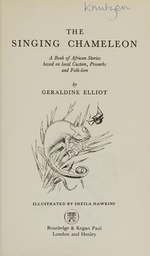 The singing chameleon