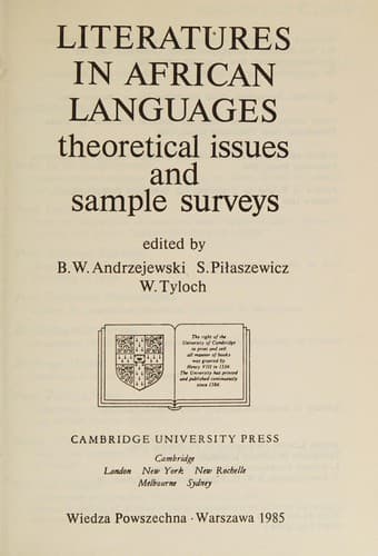 Literatures in African languages