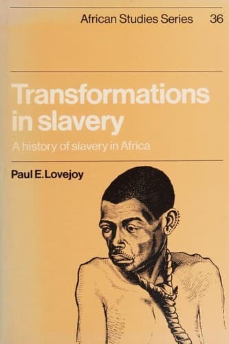 Transformations in slavery