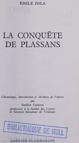 La Conquete De Plassans