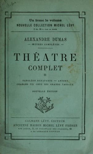 Théatre complet de Alex. Dumas. II