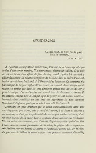 Molière homme de théâtre