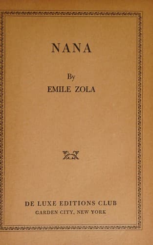 Nana (De Luxe Editions Club)