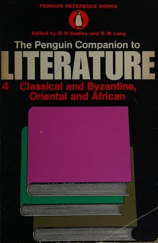 The Penguin Companion to Literature; 4