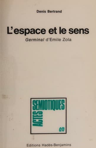 L' espace et le sens