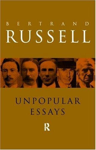 Unpopular Essays