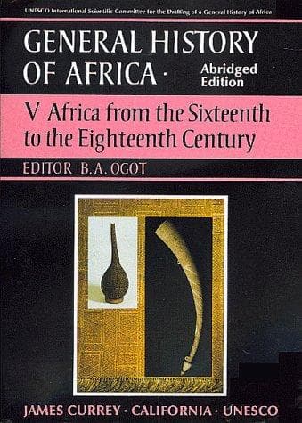 UNESCO General History of Africa, Vol. V, Abridged Edition
