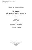 Adulphe Delegorgueʼs Travels in Southern Africa
