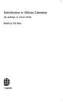 Introduction to African literature