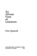 An African view of literature