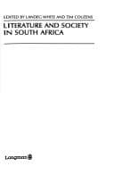 Literature and society in South Africa