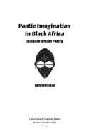 Poetic imagination in Black Africa