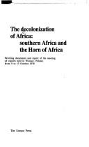 The Decolonization of Africa
