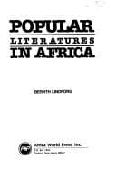 Popular Literatures in Africa