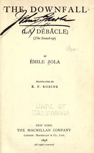 The downfall (La d©œeb©œacl