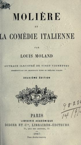 Molière et la comédie italienne