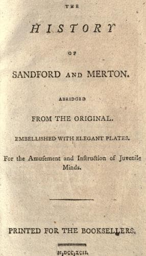 The history of Sandford and Merton
