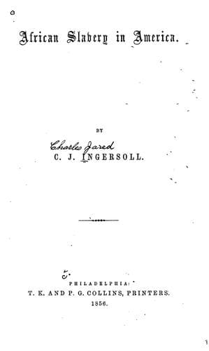 African slavery in America