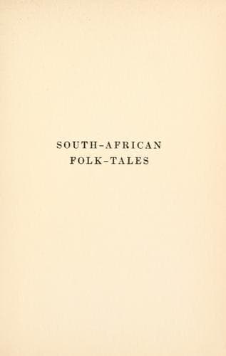 South-African folk-tales