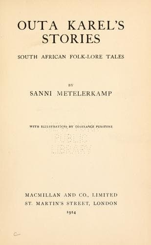 Outa Karel's stories