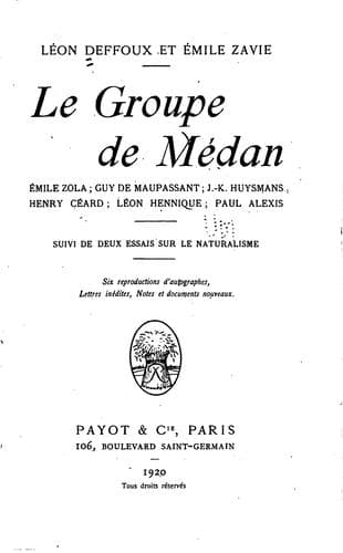 Le groupe de Médan