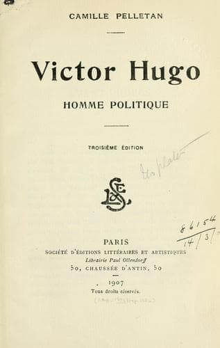 Victor Hugo, homme politique