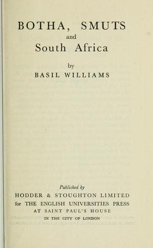 Botha, Smuts and South Africa