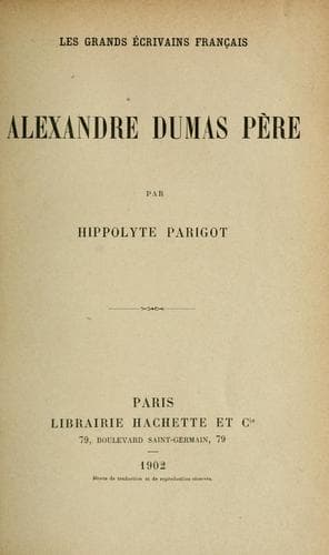 Alexandre Dumas père