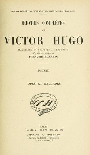 Œuvres complètes de Victor Hugo