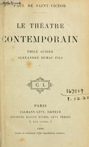 Le théâtre contemporain