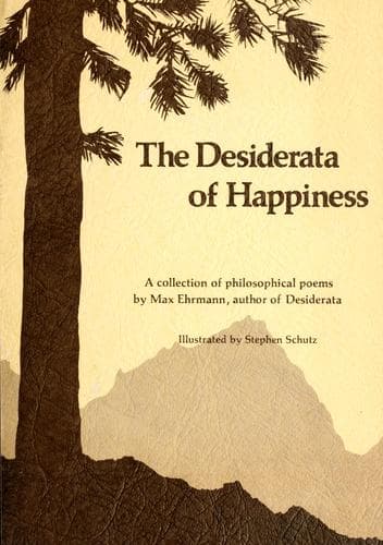 The desiderata of happiness