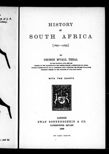 History of South Africa (1691-1795)