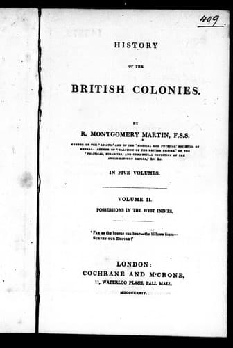 History of the British colonies