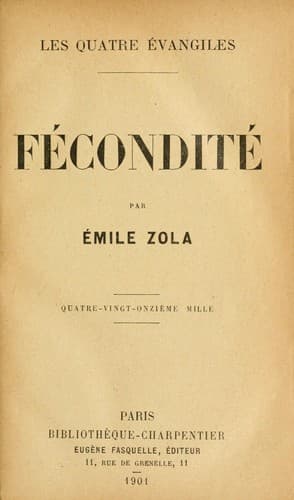 Les quatre Evangiles : Fécondité