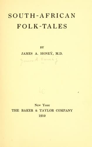 South-African folk-tales