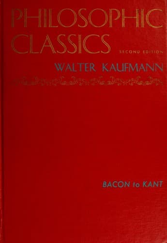 Philosophic classics