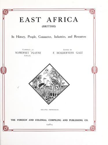 East Africa (British)