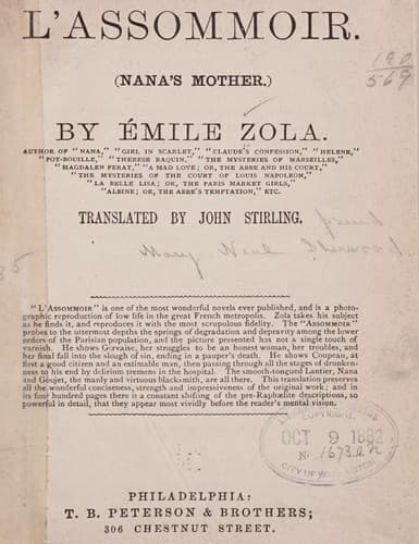 L' assommoir =