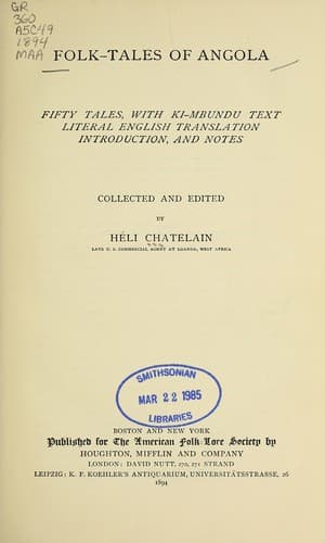 Folk-tales of Angola