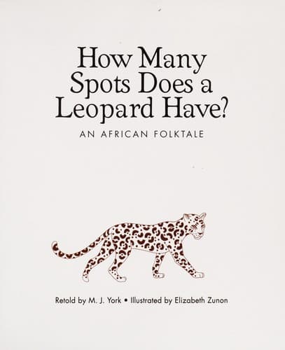 How many spots does a leopard have?