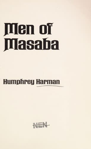 Men of Masaba
